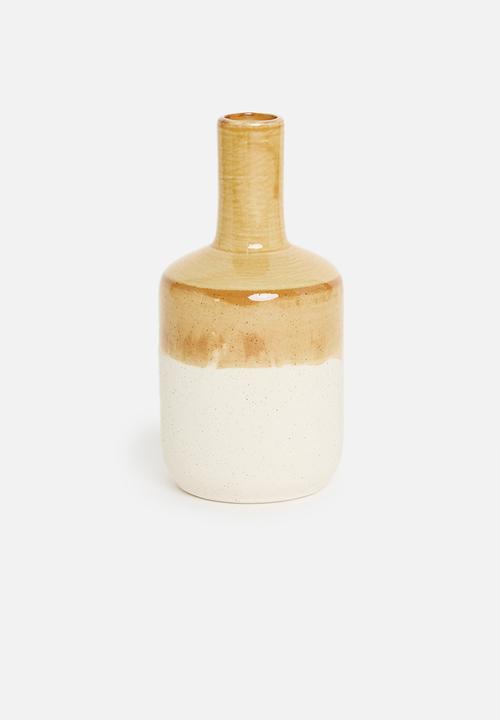 H&S - 3 Tone Vase - long neck