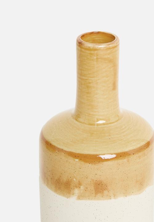 H&S - 3 Tone Vase - long neck