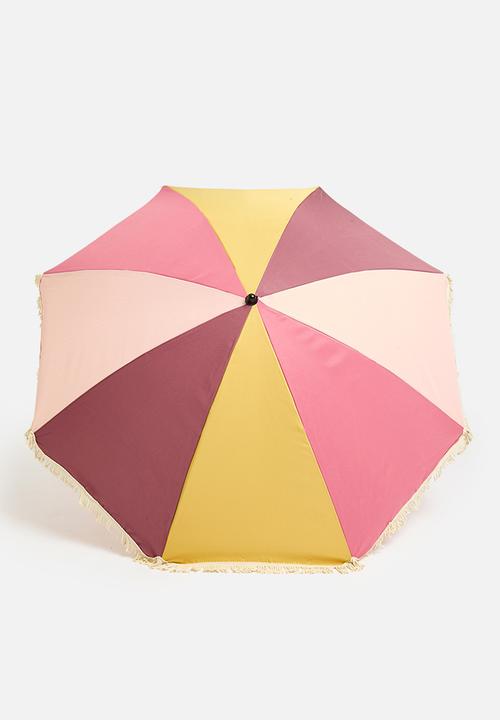 H&S - Poppy beach umbrella - multi