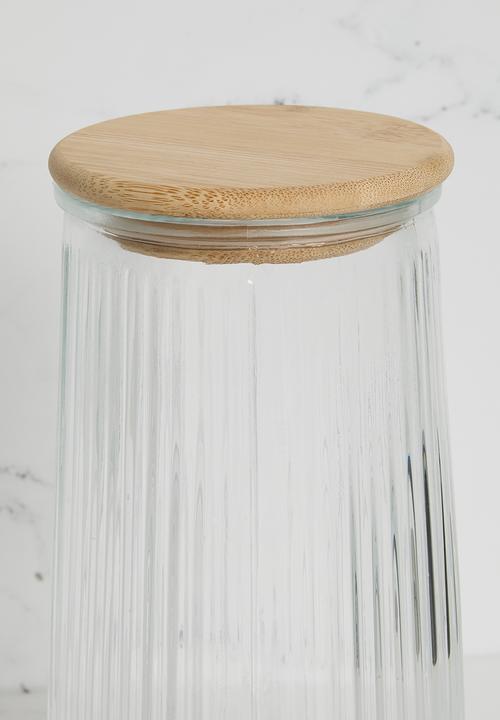 Excellent Houseware - Storage Jar 1,4L - Clear