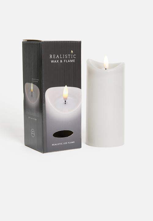 H&S - Jelly LED Candle - Grey