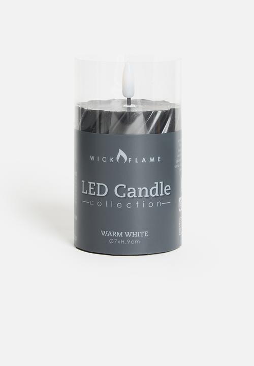 H&S - LED Candle - Twist Black