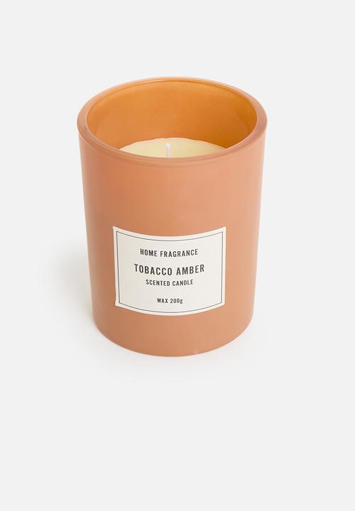 H&S - Winter warmer scented candle - Tobacco amber