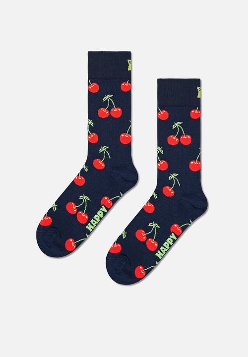 Happy Socks - 3-pack food socks gift set - navy