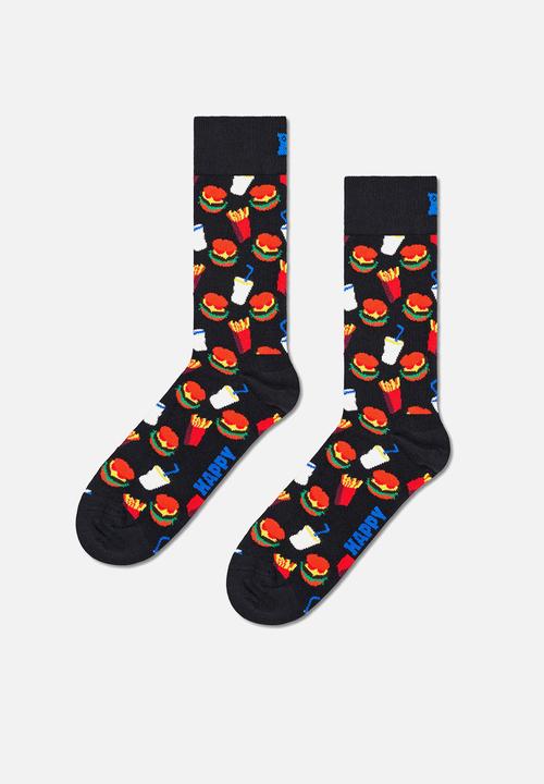Happy Socks - 3-pack food socks gift set - navy