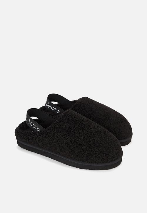 Calvin Klein - Home clog surfaces - Black/Bright White