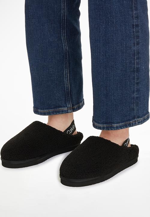 Calvin Klein - Home clog surfaces - Black/Bright White