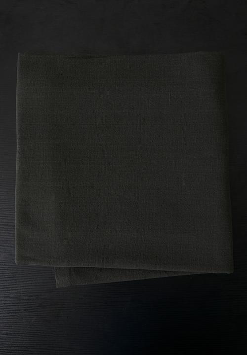 Excellent Houseware - Amani Tablecloth - Black
