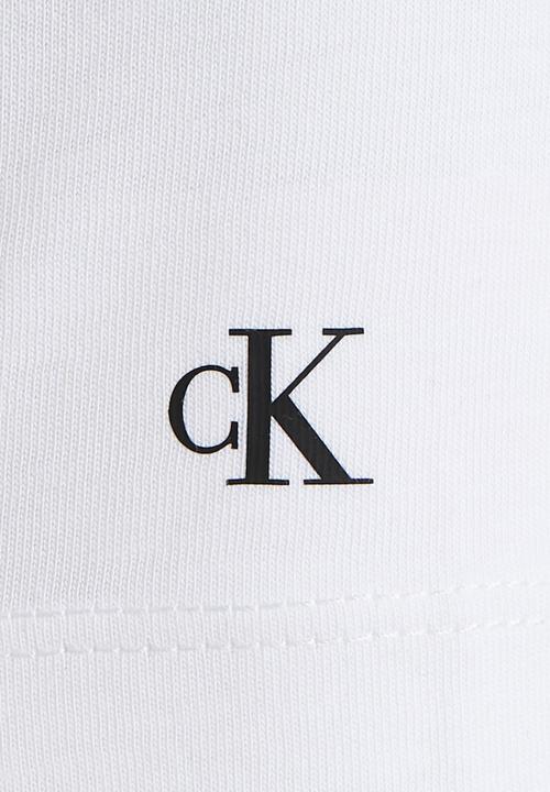 Calvin Klein - Short sleeve t-shirt chest logo - white