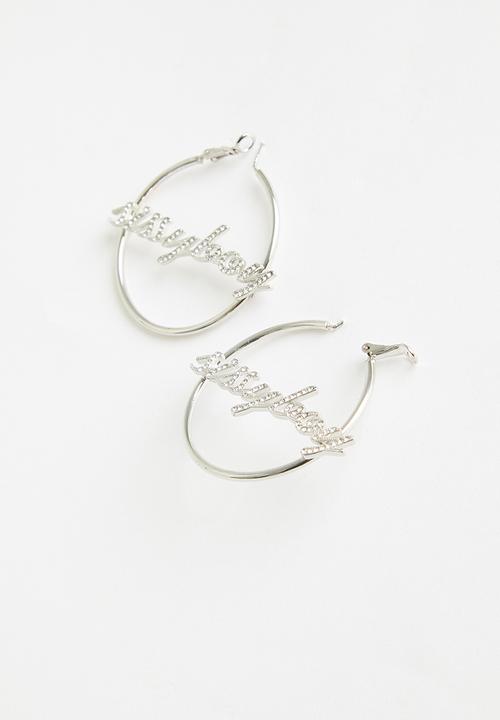 SISSY BOY - Sissyboy Hoop Earring - silver