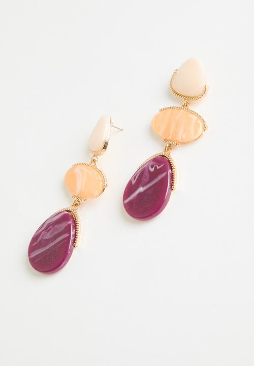 Superbalist - Zola statement earrings - multi