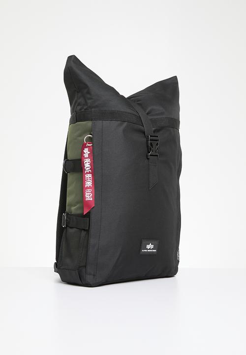 Alpha Industries - AI  Multi Back Pack - Black/Green