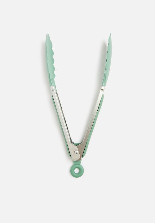 Excellent Houseware - Stainless steel tong - Green
