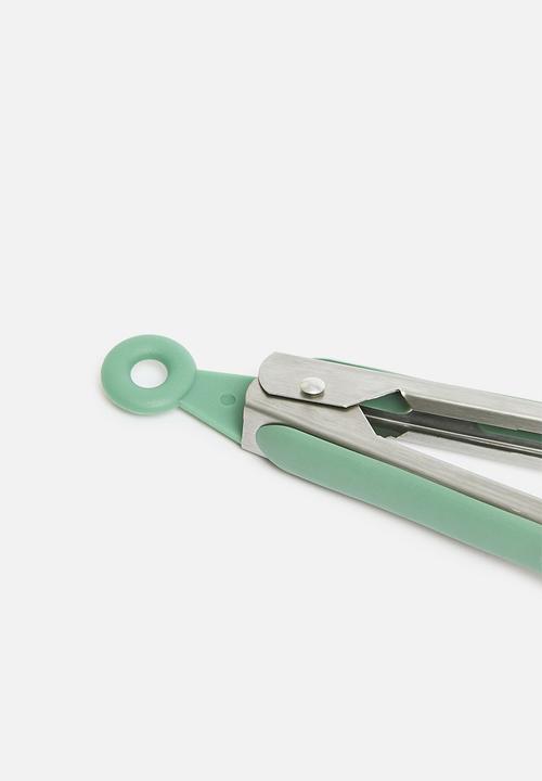Excellent Houseware - Stainless steel tong - Green