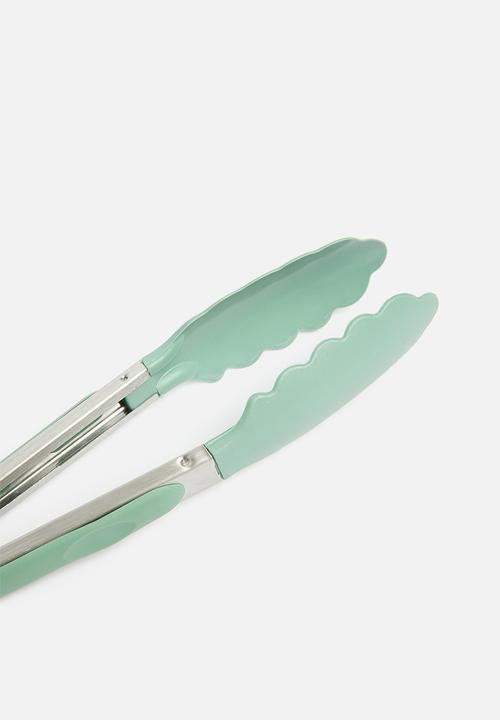 Excellent Houseware - Stainless steel tong - Green