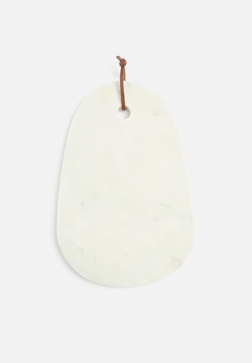 Excellent Houseware - Walmer chopping board - white