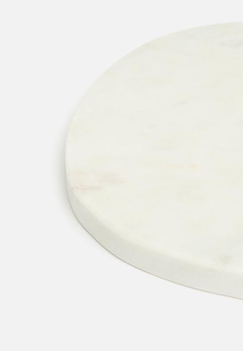 Excellent Houseware - Walmer chopping board - white