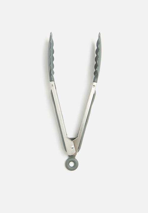 Excellent Houseware - Stainless steel tong- Grey