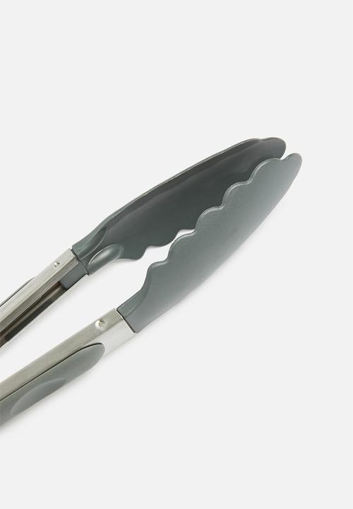 Excellent Houseware - Stainless steel tong- Grey