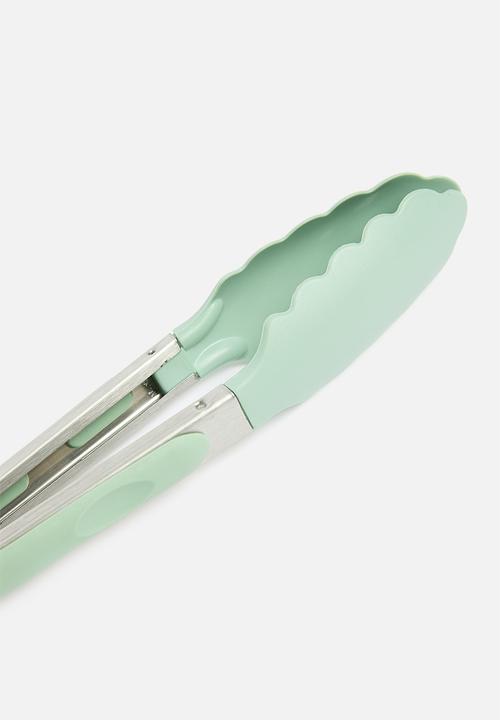 Excellent Houseware - Stainless steel tong- Sage