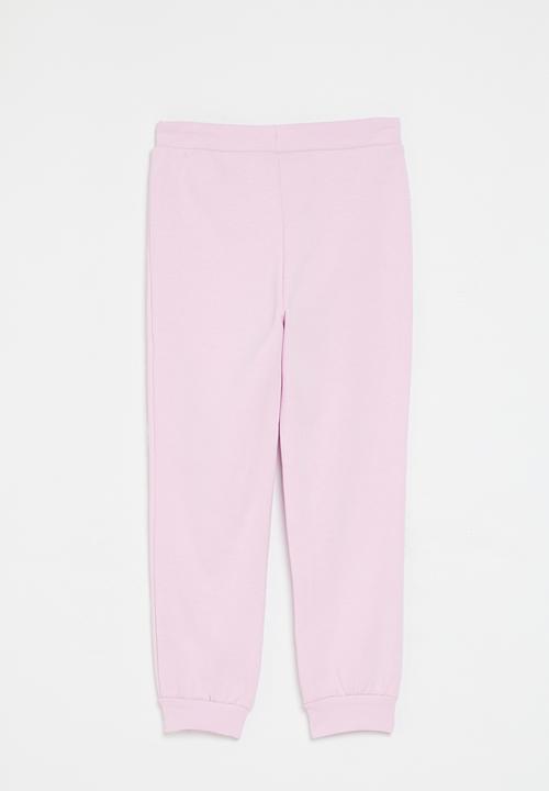 H&M - Printed joggers - Light pink Frozen