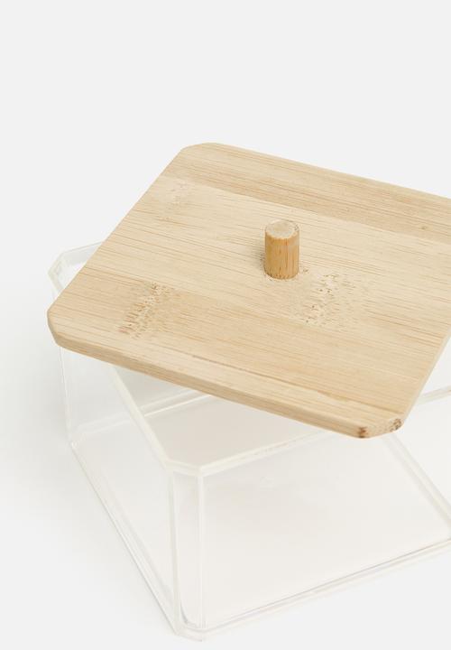 Bathroom Solutions - Hub make-up organiser - clear