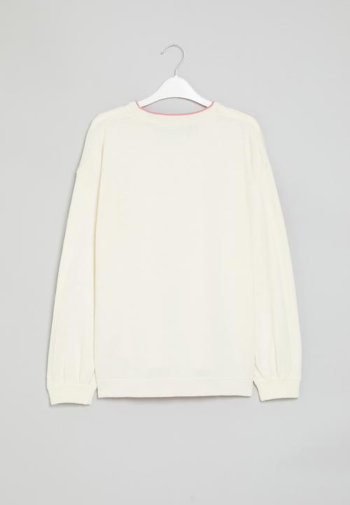 POLO - Girls blair knitted pullover - stone