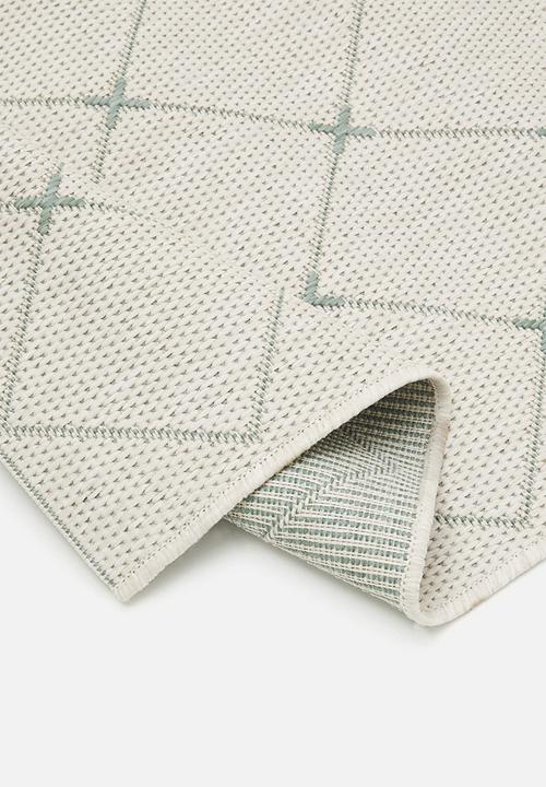 Fotakis - Checker Outdoor Rug - Natural
