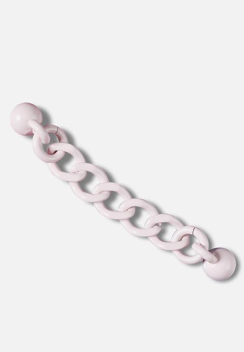 Crocs - Pink Thick Chain  Loose - multi