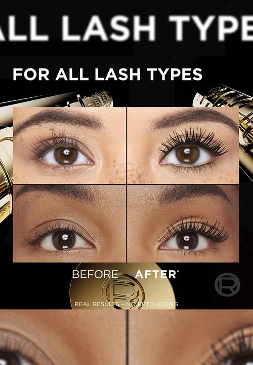L'Oreal Paris - Volume Million Lash Panorama Mascara - Washable Black