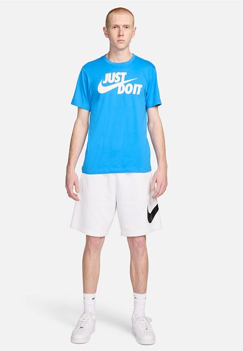 Nike - Nike Just Do It Swoosh Tee - Lt Photo Blue