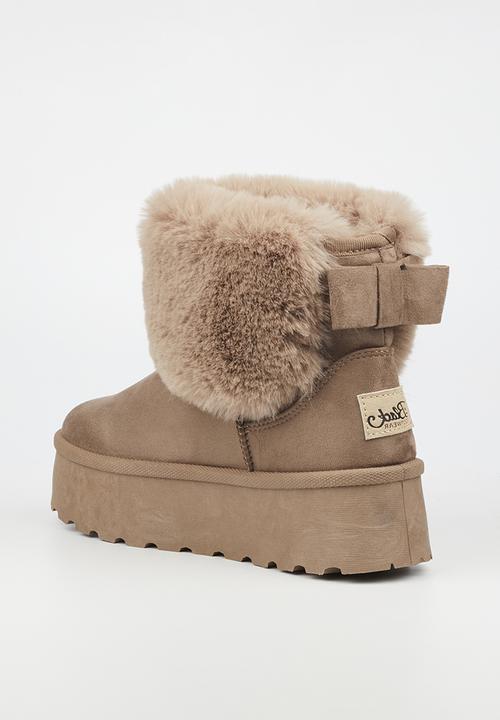 Miss Black - Bae 1 slip-on ankle boot - taupe