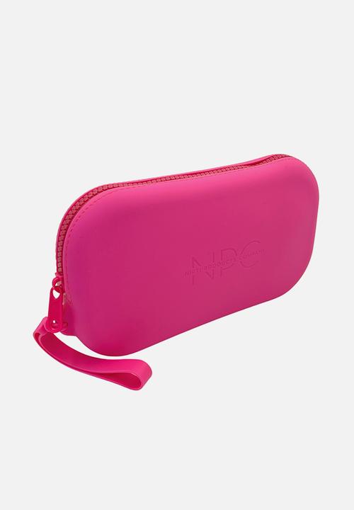 THE NIFTI PRODUCTS COMPANY - Washable silicone cosmetic bag medium - pink
