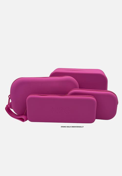 THE NIFTI PRODUCTS COMPANY - Washable silicone makeup bag small - pink
