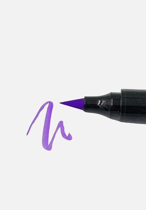 THE NIFTI PRODUCTS COMPANY - 2 in 1 eyeliner stamp pen - purple
