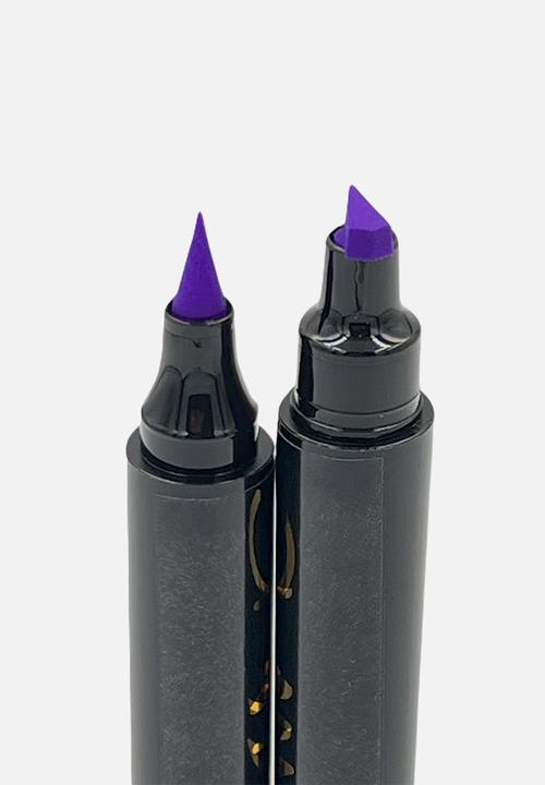 THE NIFTI PRODUCTS COMPANY - 2 in 1 eyeliner stamp pen - purple