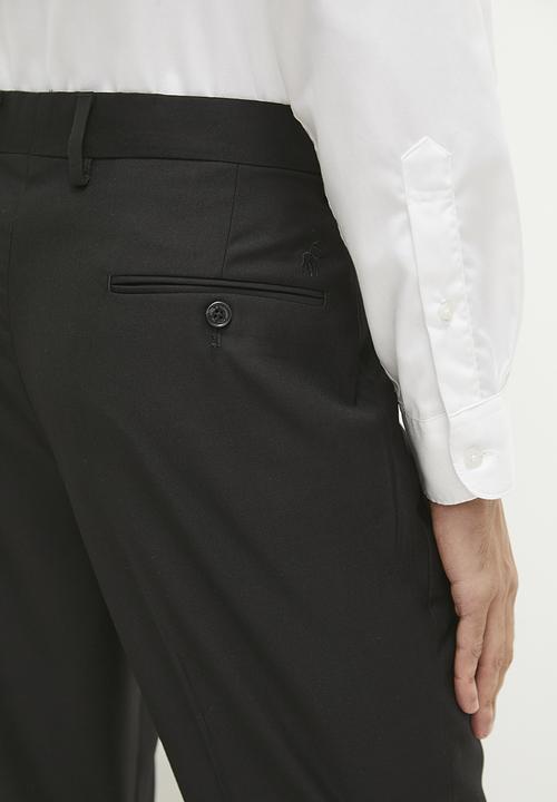 POLO - Bradley custom fit trouser - black
