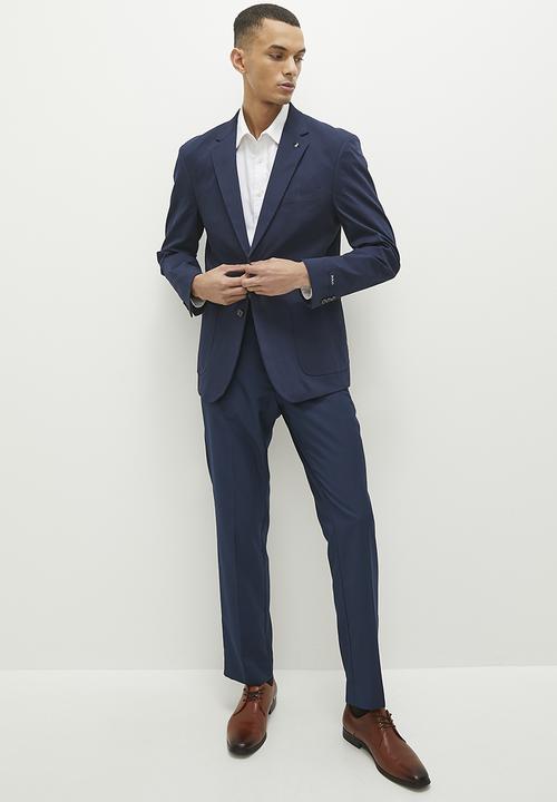 POLO - Ocean stretch slim fit blazer - navy