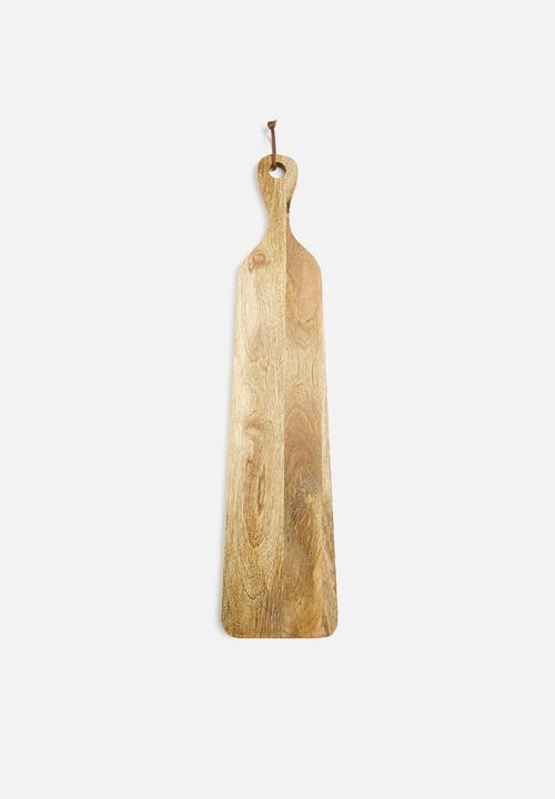 Excellent Houseware - Spaddle chopping board - natural