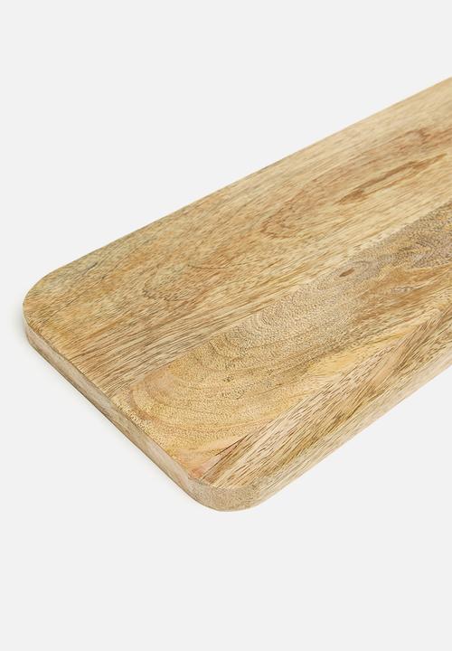 Excellent Houseware - Spaddle chopping board - natural