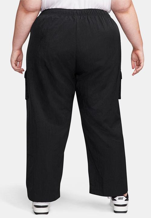 Nike - Plus Nike Sportswear Women's Woven Cargo Trousers - black/white