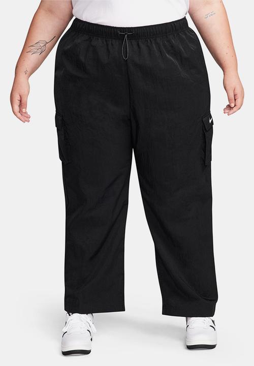 Nike - Plus Nike Sportswear Women's Woven Cargo Trousers - black/white