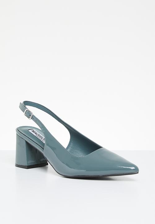 Madison® - Palmer slingback block heel - blue grey
