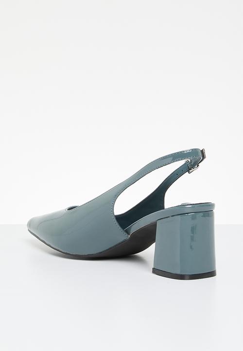 Madison® - Palmer slingback block heel - blue grey
