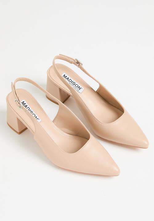 Madison® - Palmer slingback block heel - neutral 