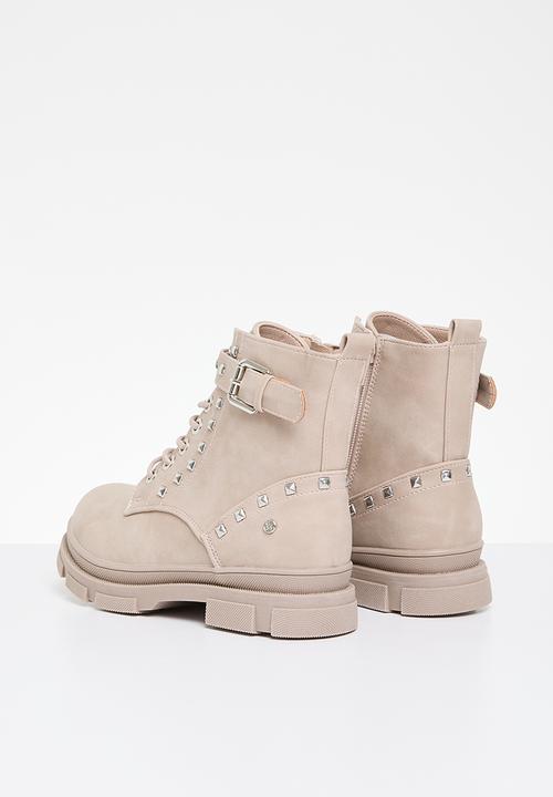 Bubblegummers - Calina hi-top boot - peach