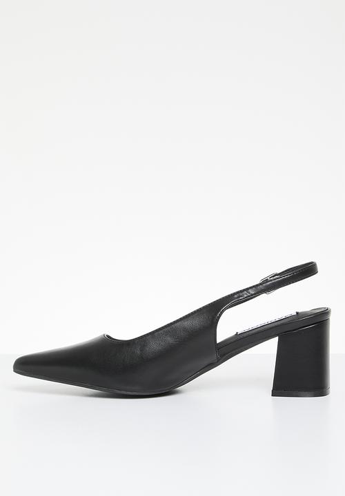 Madison® - Palmer slingback block heel - black