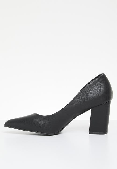 Madison® - Patricia block heel court - black