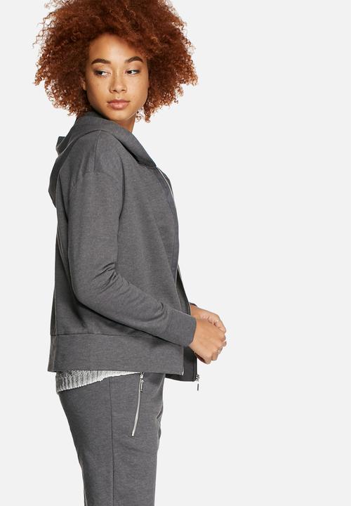 Jacqueline de Yong - Zippy Hooded Sweat