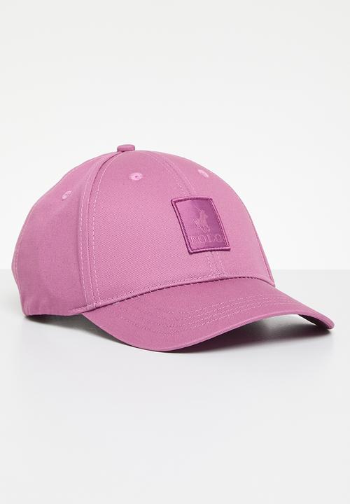 POLO - 6 Panel Badge Peak - Purple